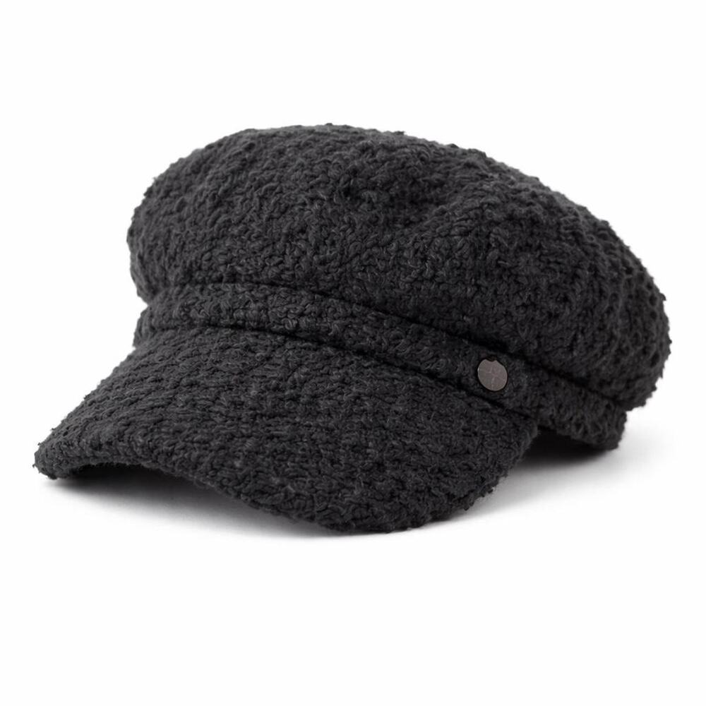 Echo23nyc black knit baker boy
